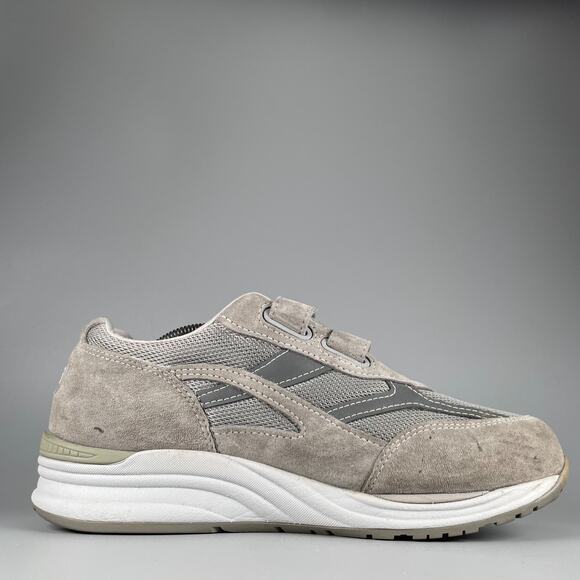SAS Journey Men\'s Size 10.5 W3 Gray Suede Strap Walking Sneaker Casual Shoes GUC main image 9